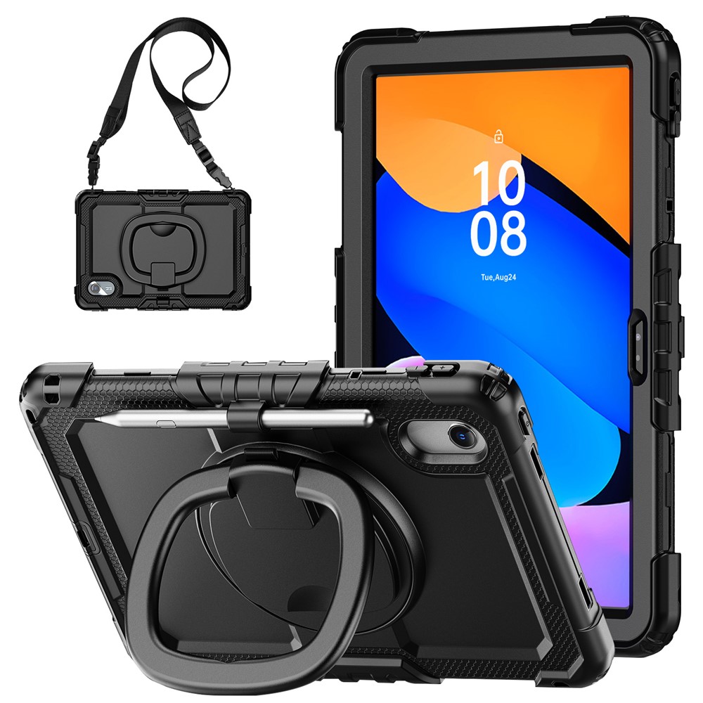  Lenovo Idea Tab / Tab M11 Skal Shockproof Hybrid Svart - Teknikhallen.se