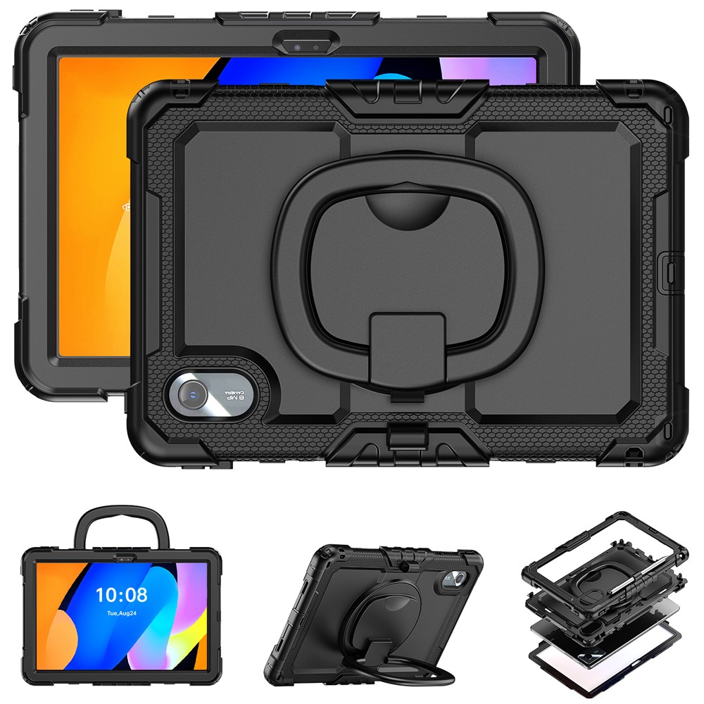  Lenovo Idea Tab / Tab M11 Skal Shockproof Hybrid Svart - Teknikhallen.se