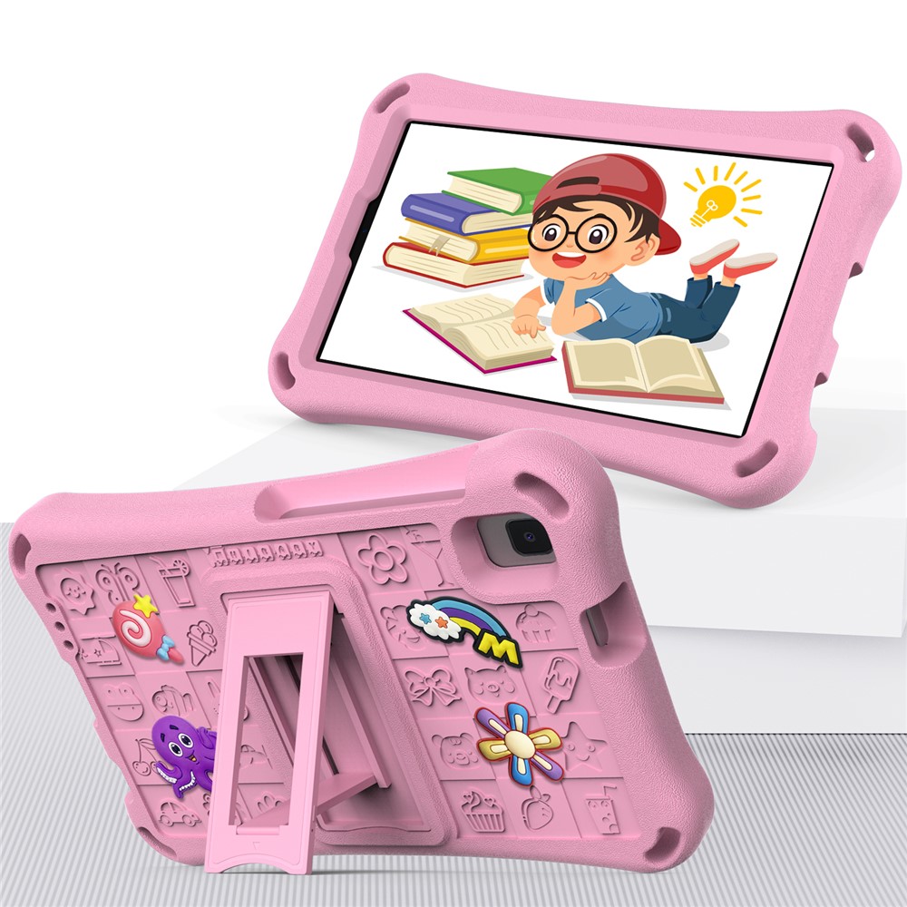 Galaxy Tab A11 / A9 / A7 Lite / A 8.0 Skal EVA Kickstand Rosa - Teknikhallen.se
