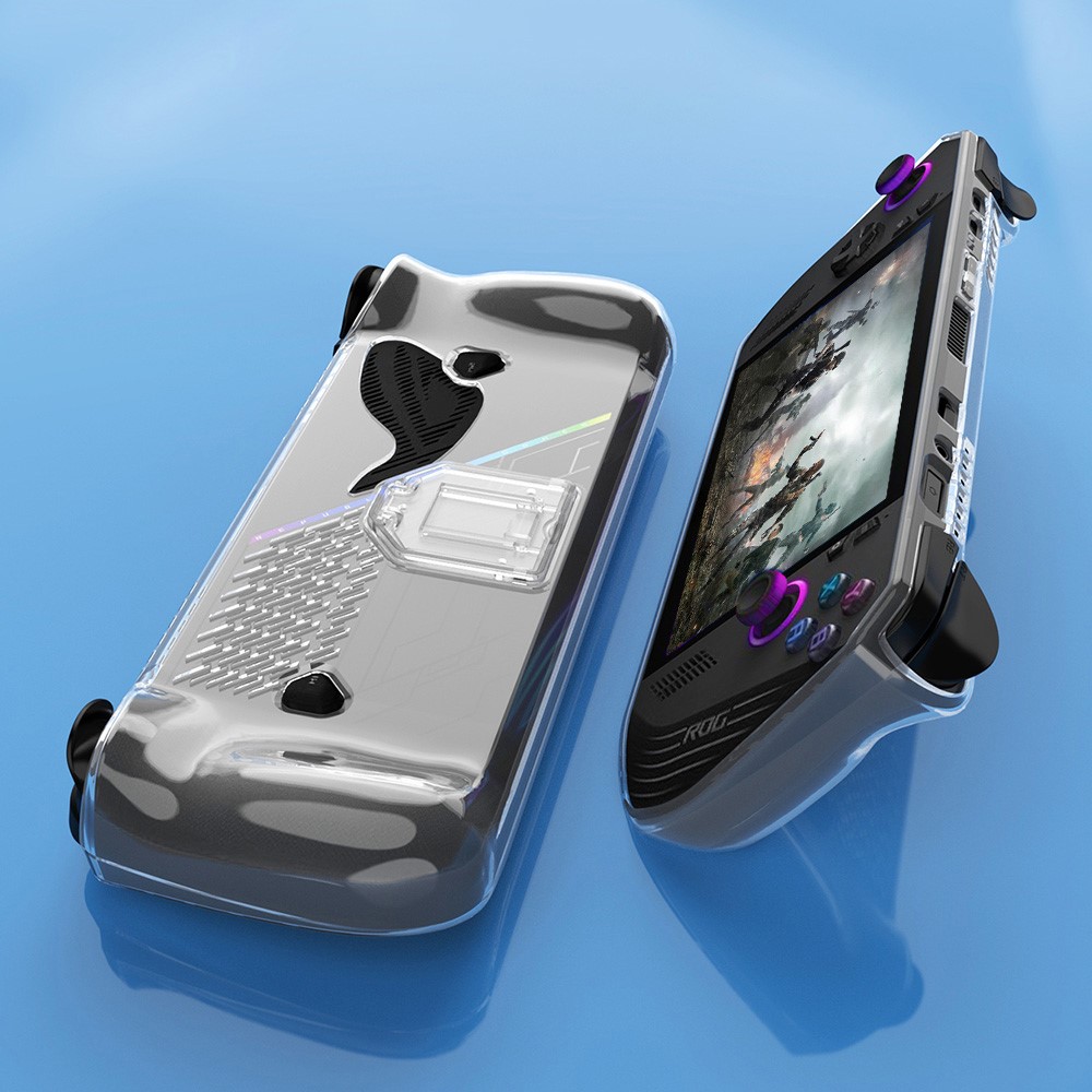  ASUS ROG Xbox Ally X Skal Kickstand TPU Transparent - Teknikhallen.se