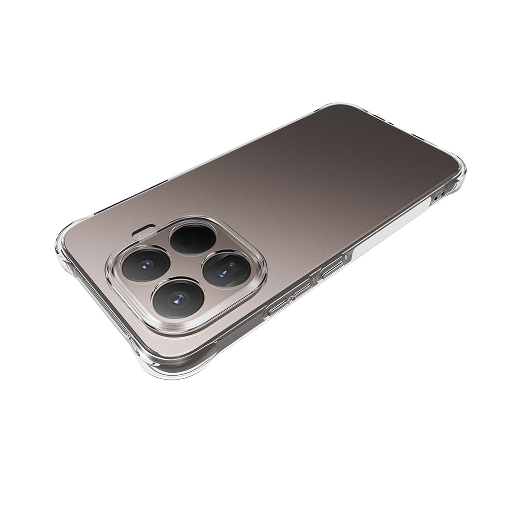 WANLONFENG WANLONFENG Xiaomi 15T Pro Skal Shockproof TPU Transparent - Teknikhallen.se