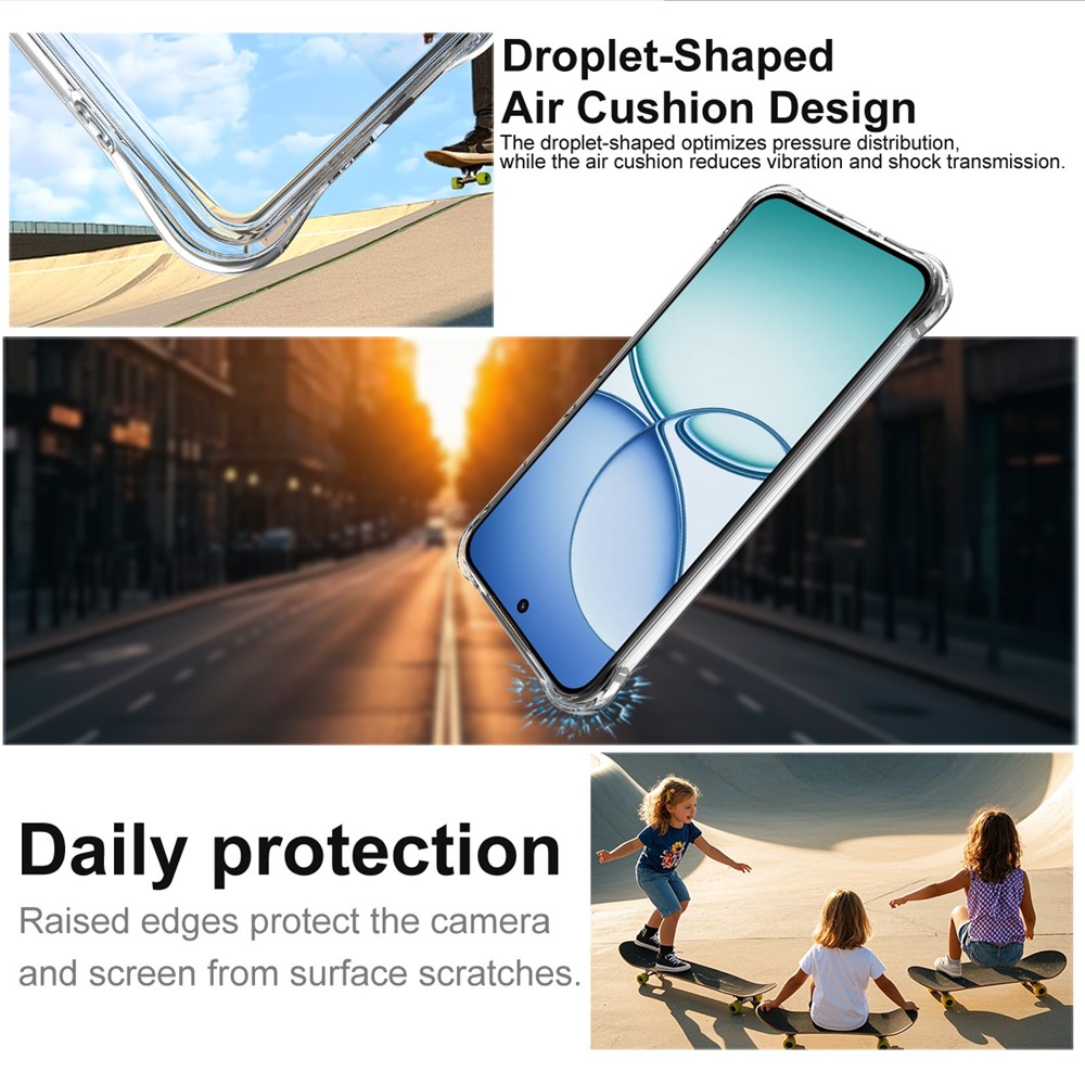 IMAK IMAK Xiaomi 15T Skal Airbag Shockproof Transparent - Teknikhallen.se