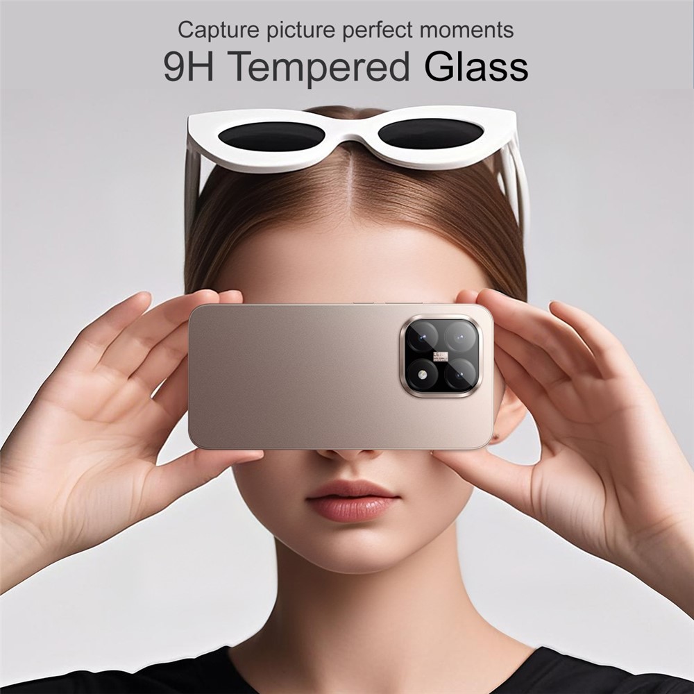 IMAK IMAK Xiaomi 15T Linsskydd Härdat Glas Svart - Teknikhallen.se
