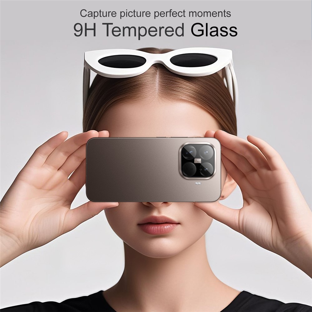 IMAK IMAK Xiaomi 15T Pro Linsskydd Härdat Glas Svart - Teknikhallen.se