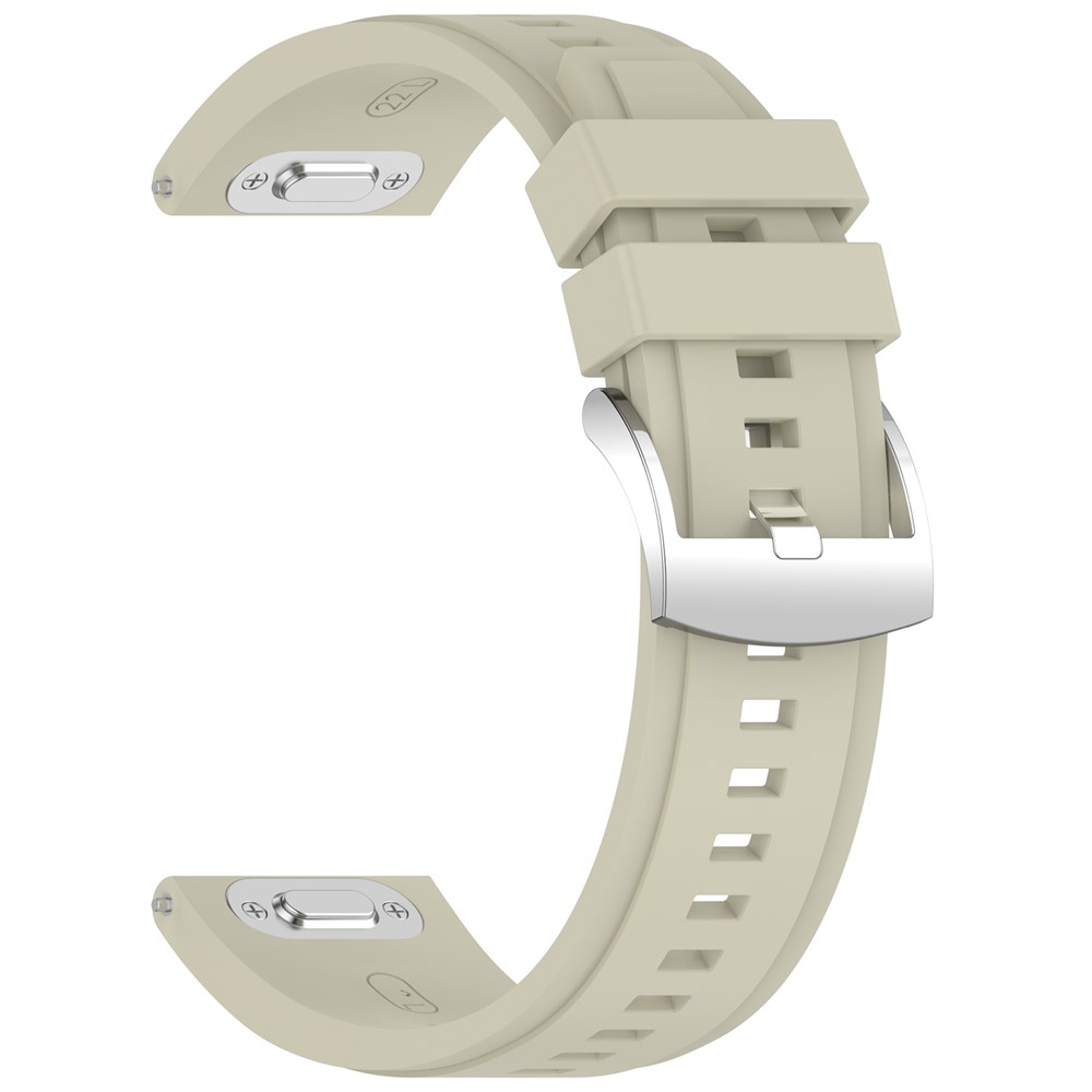  Klockarmband 22 mm Quick Release Silikon Grå - Teknikhallen.se