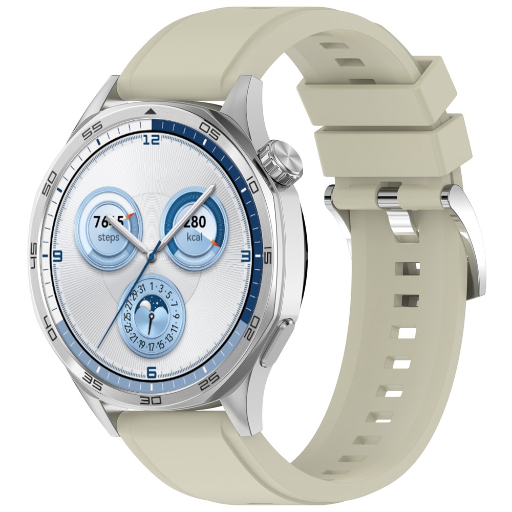  Klockarmband 22 mm Quick Release Silikon Grå - Teknikhallen.se