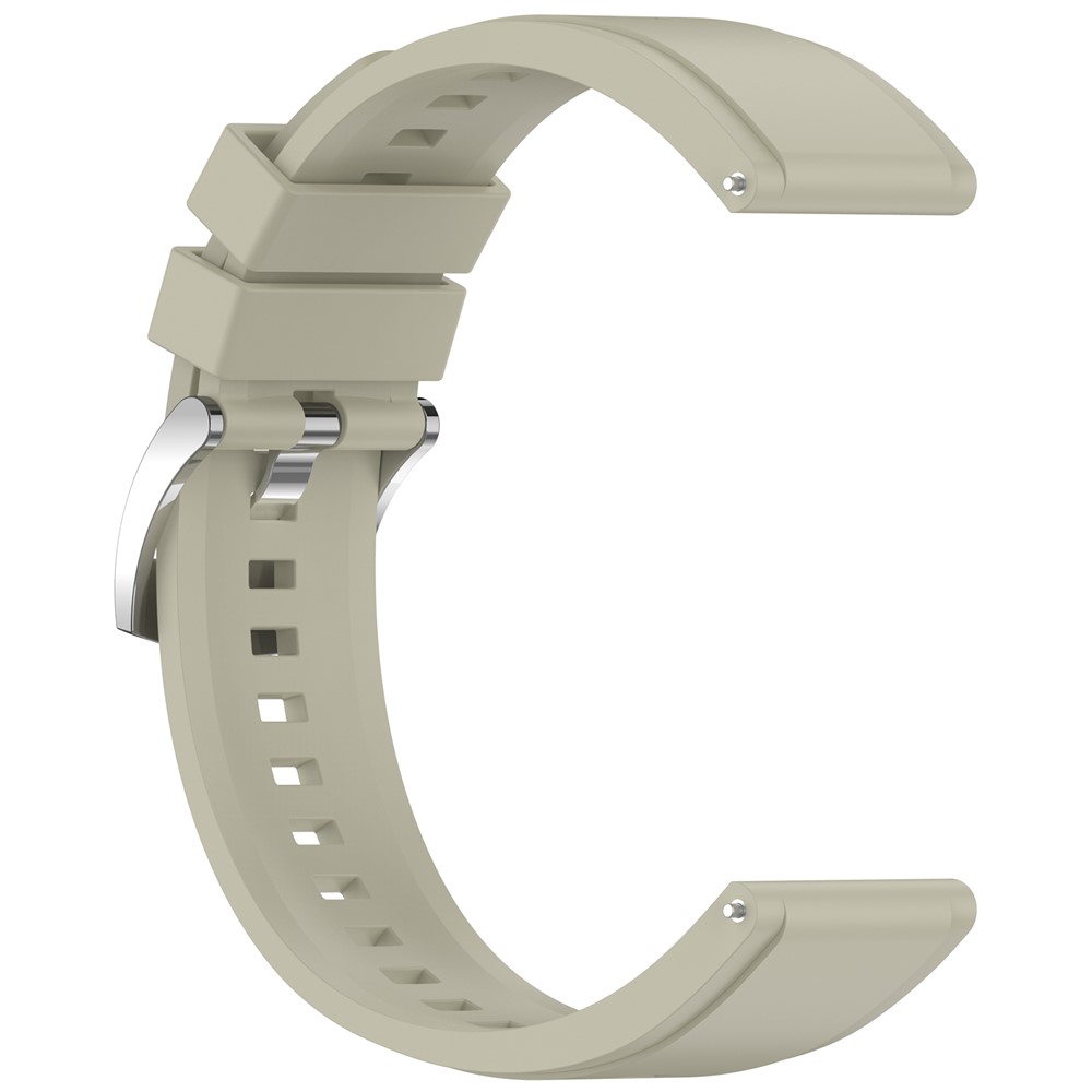  Klockarmband 22 mm Quick Release Silikon Grå - Teknikhallen.se