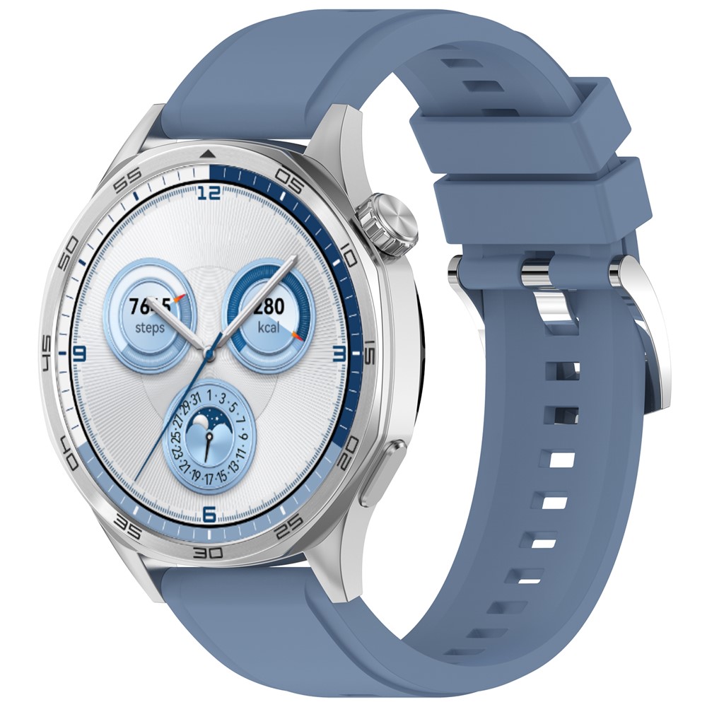  Klockarmband 22 mm Quick Release Silikon Blå - Teknikhallen.se