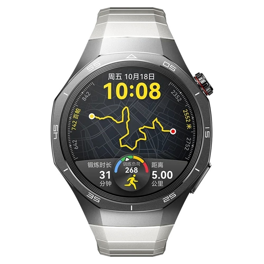  Huawei Watch GT 6 46 mm Armband Rostfritt Stål Silver - Teknikhallen.se