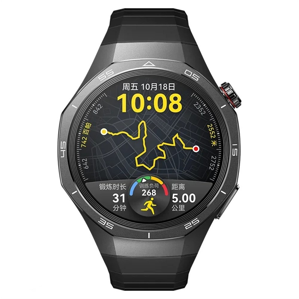  Huawei Watch GT 6 46 mm Armband Rostfritt Stål Svart - Teknikhallen.se