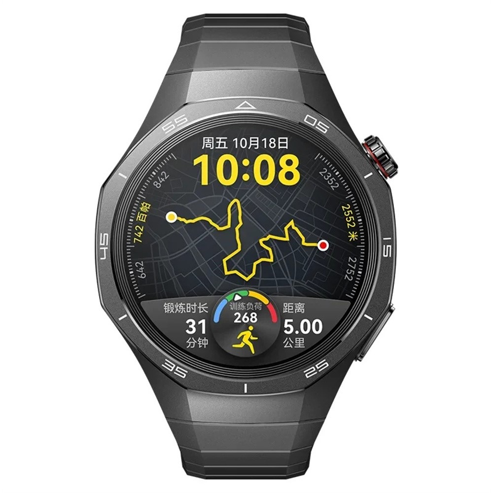  Huawei Watch GT 6 46 mm Armband Rostfritt Stål Grå - Teknikhallen.se