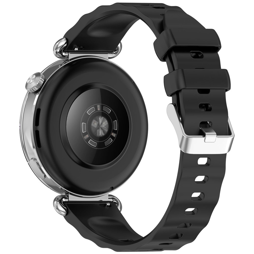 Huawei Watch GT 6 41 mm / 5 Pro 42 mm Armband Silikon Svart - Teknikhallen.se
