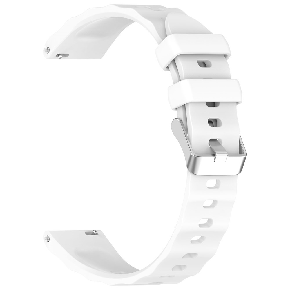  Huawei Watch GT 6 41 mm / 5 Pro 42 mm Armband Silikon Vit - Teknikhallen.se