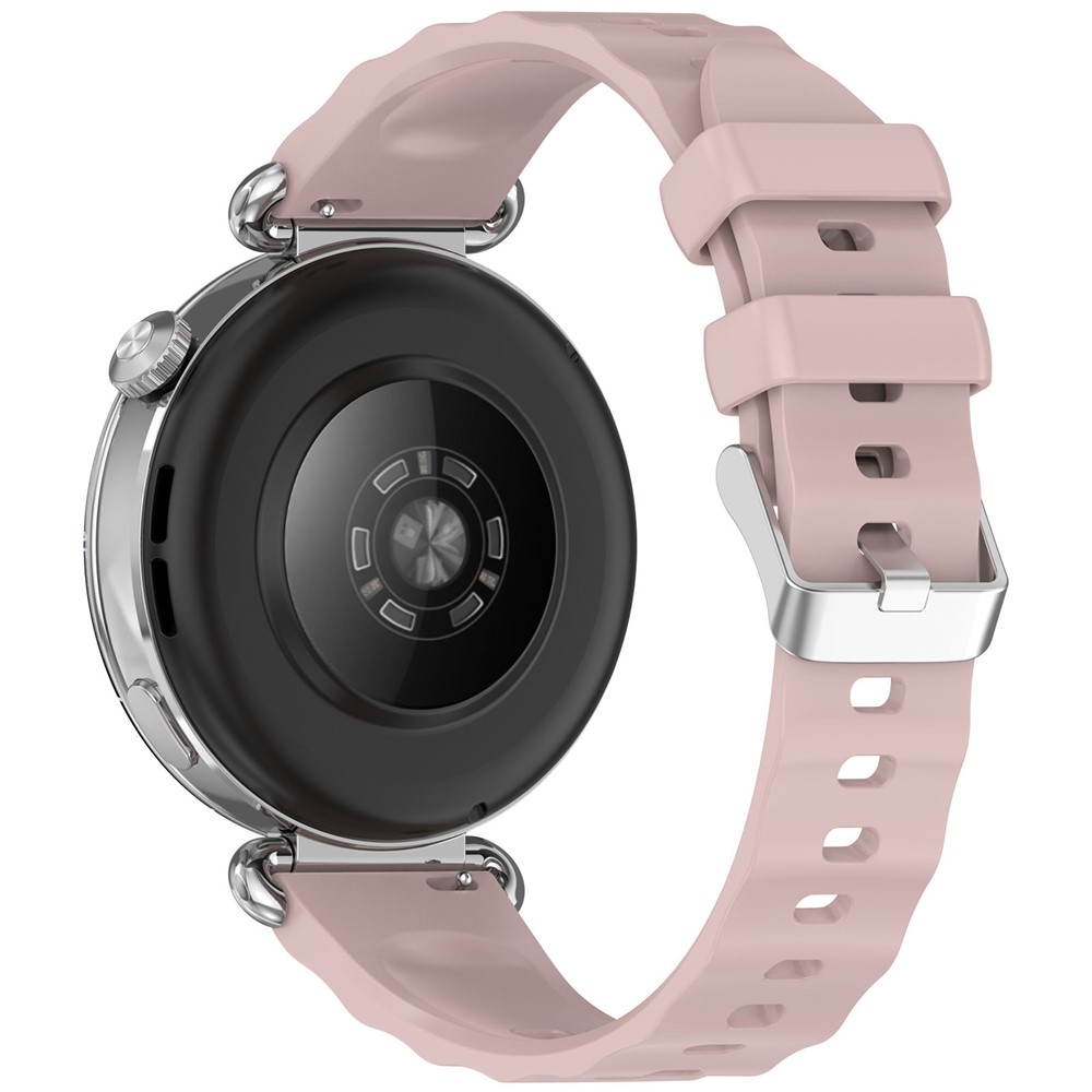  Huawei Watch GT 6 41 mm / 5 Pro 42 mm Armband Silikon Rosa - Teknikhallen.se