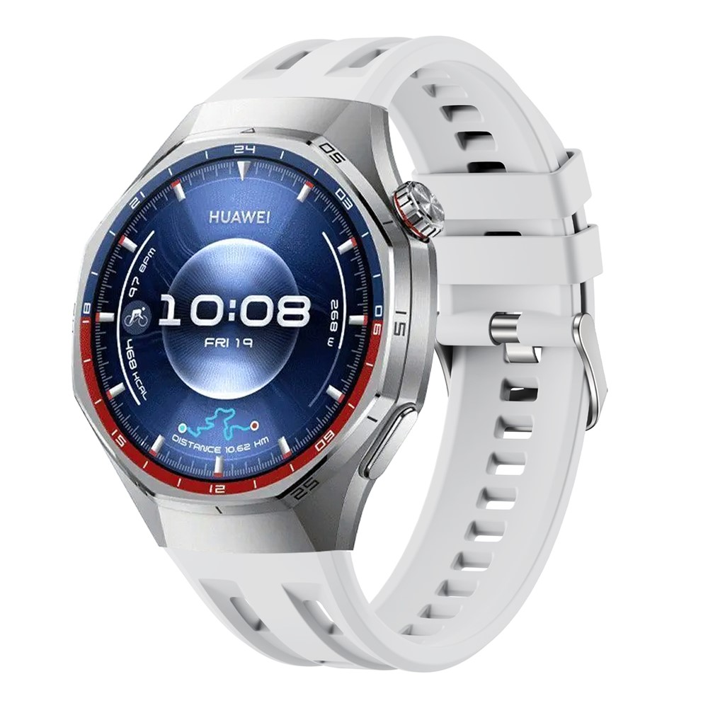  Huawei Watch GT 6 Pro 46 mm Armband FlexSilicone Vit - Teknikhallen.se