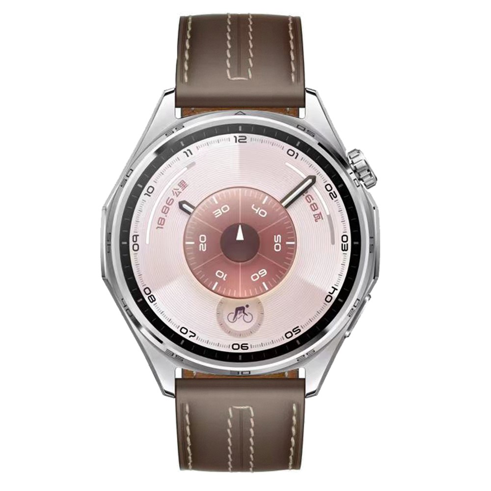  Klockarmband 22 mm Äkta Läder Grå - Teknikhallen.se