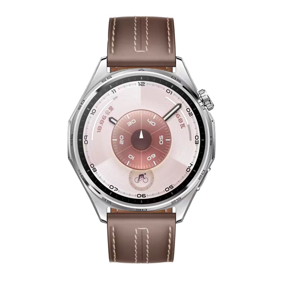  Klockarmband 22 mm Äkta Läder Mörk Brun - Teknikhallen.se