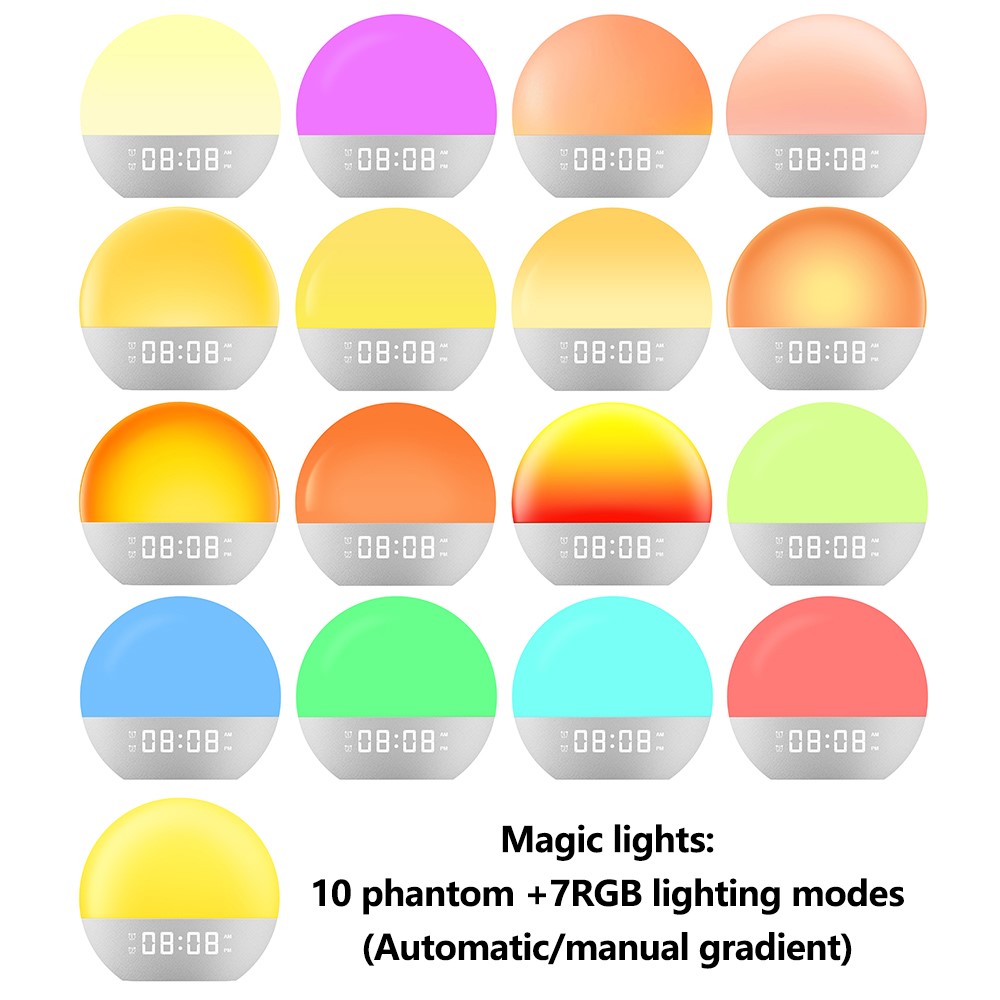  Nattlampa / Väckarklocka Med Soluppgång - Teknikhallen.se
