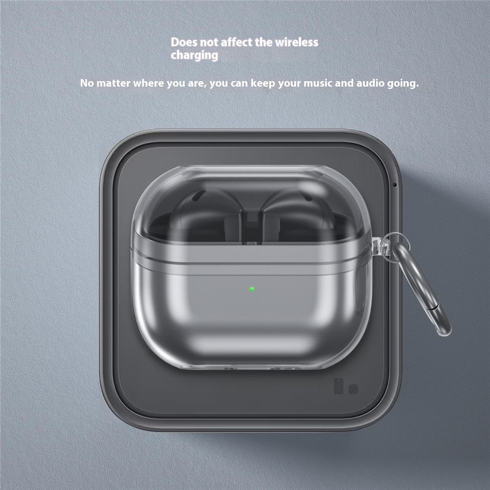  Samsung Galaxy Buds 3/3 Pro Skal TPU Transparent - Teknikhallen.se