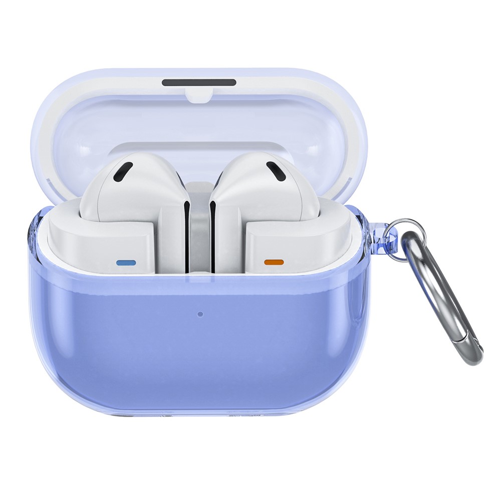  Samsung Galaxy Buds 3/3 Pro Skal Karbinhake TPU Lila - Teknikhallen.se