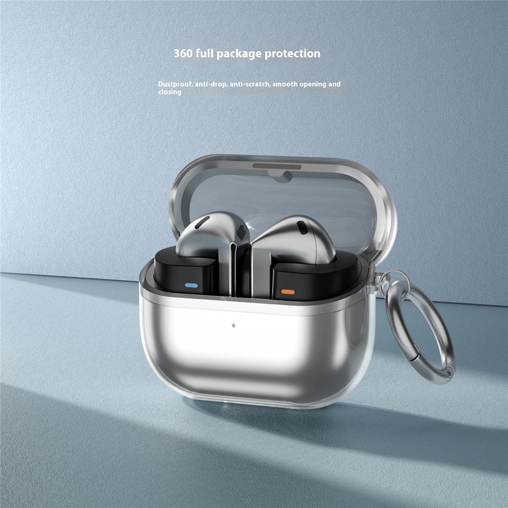  Samsung Galaxy Buds 3/3 Pro Skal Karbinhake TPU Rosa - Teknikhallen.se