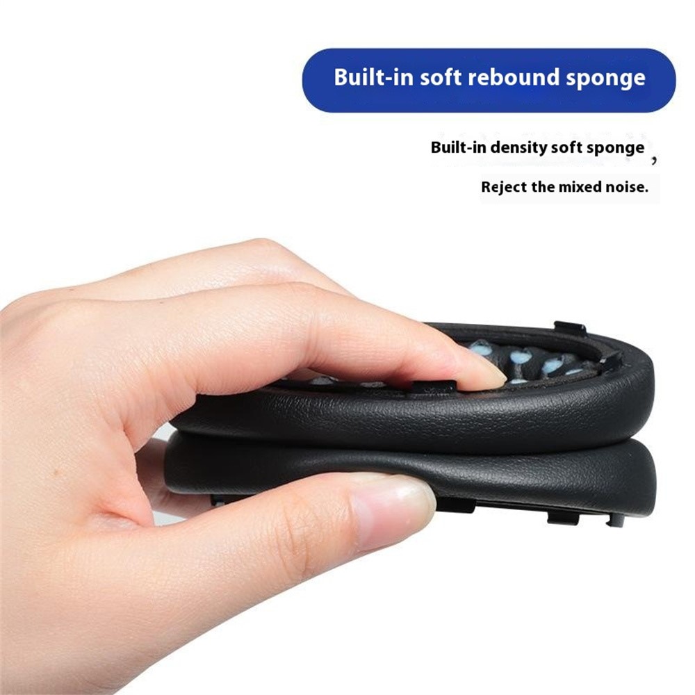  Öronkuddar För Bose QuietComfort Ultra Läder Svart - Teknikhallen.se