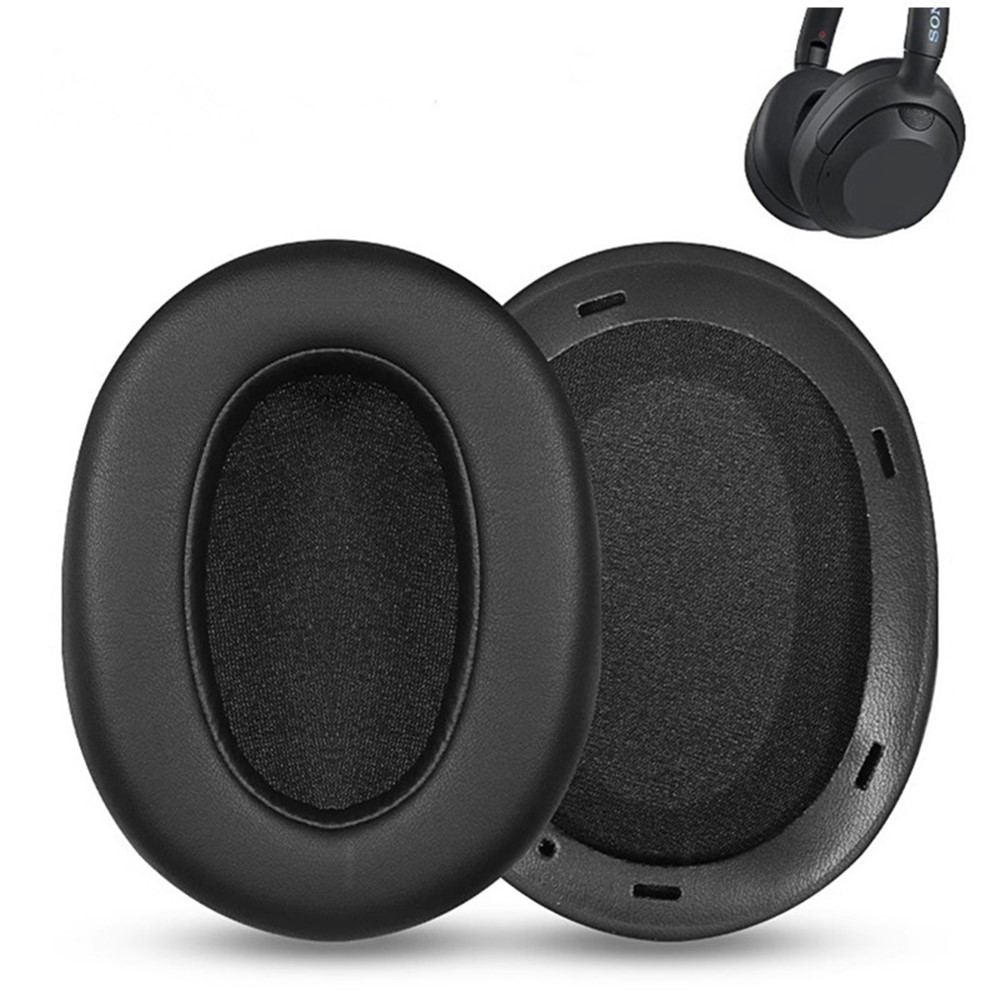  Öronkuddar För Sony ULT Wear WH-ULT900 Läder Svart - Teknikhallen.se