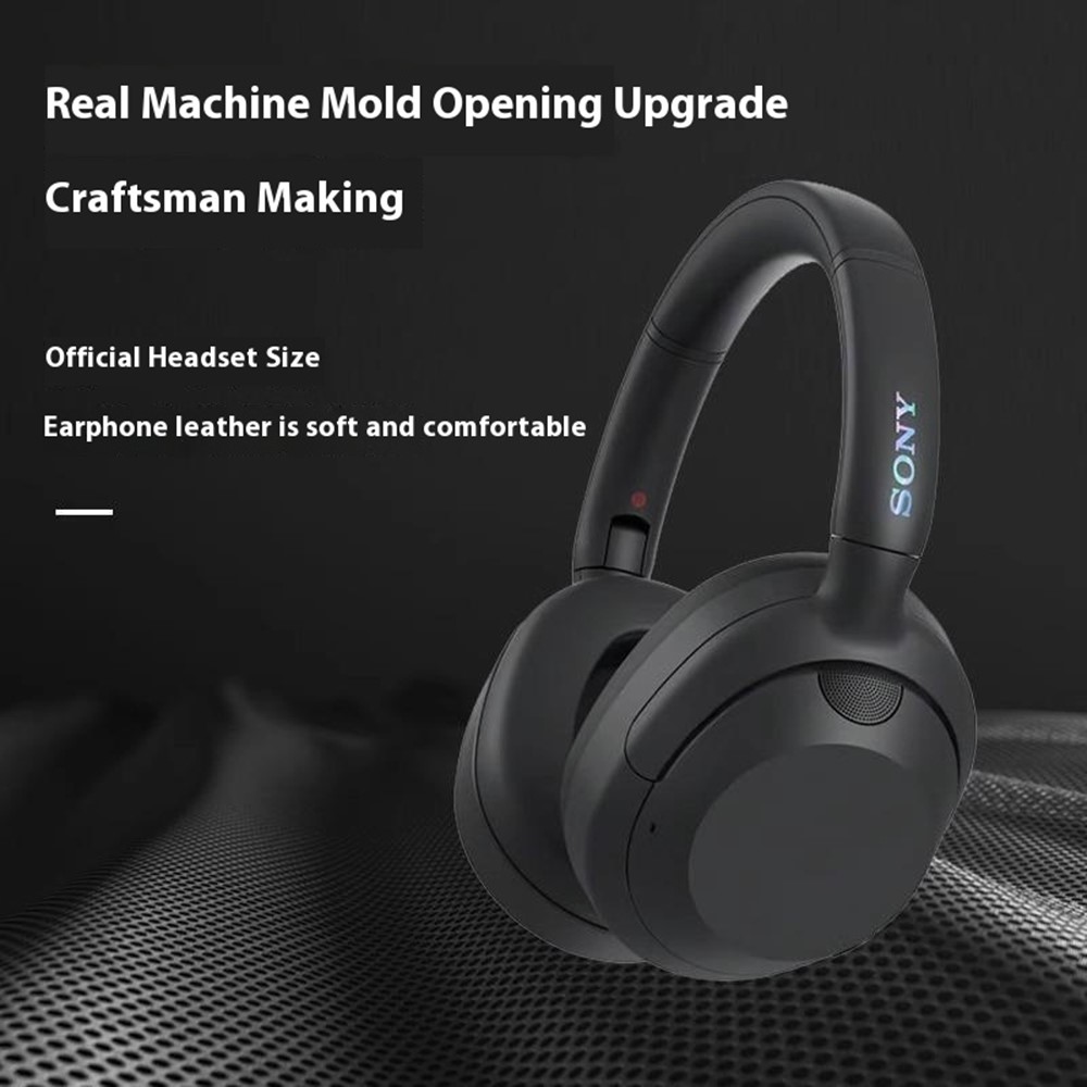  Öronkuddar För Sony ULT Wear WH-ULT900 Läder Svart - Teknikhallen.se