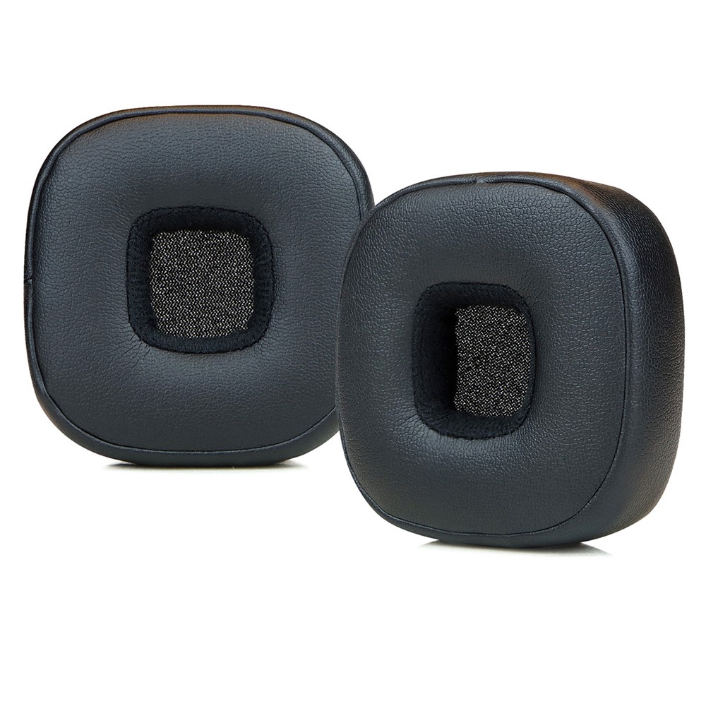  Öronkuddar För Marshall Major V Läder Svart - Teknikhallen.se
