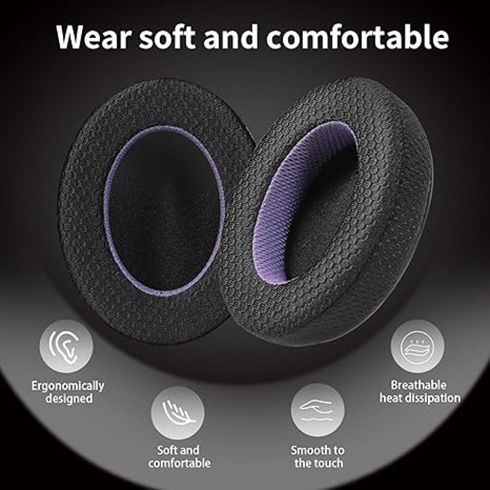  Öronkuddar För Sony WH-XB910N Svart - Teknikhallen.se