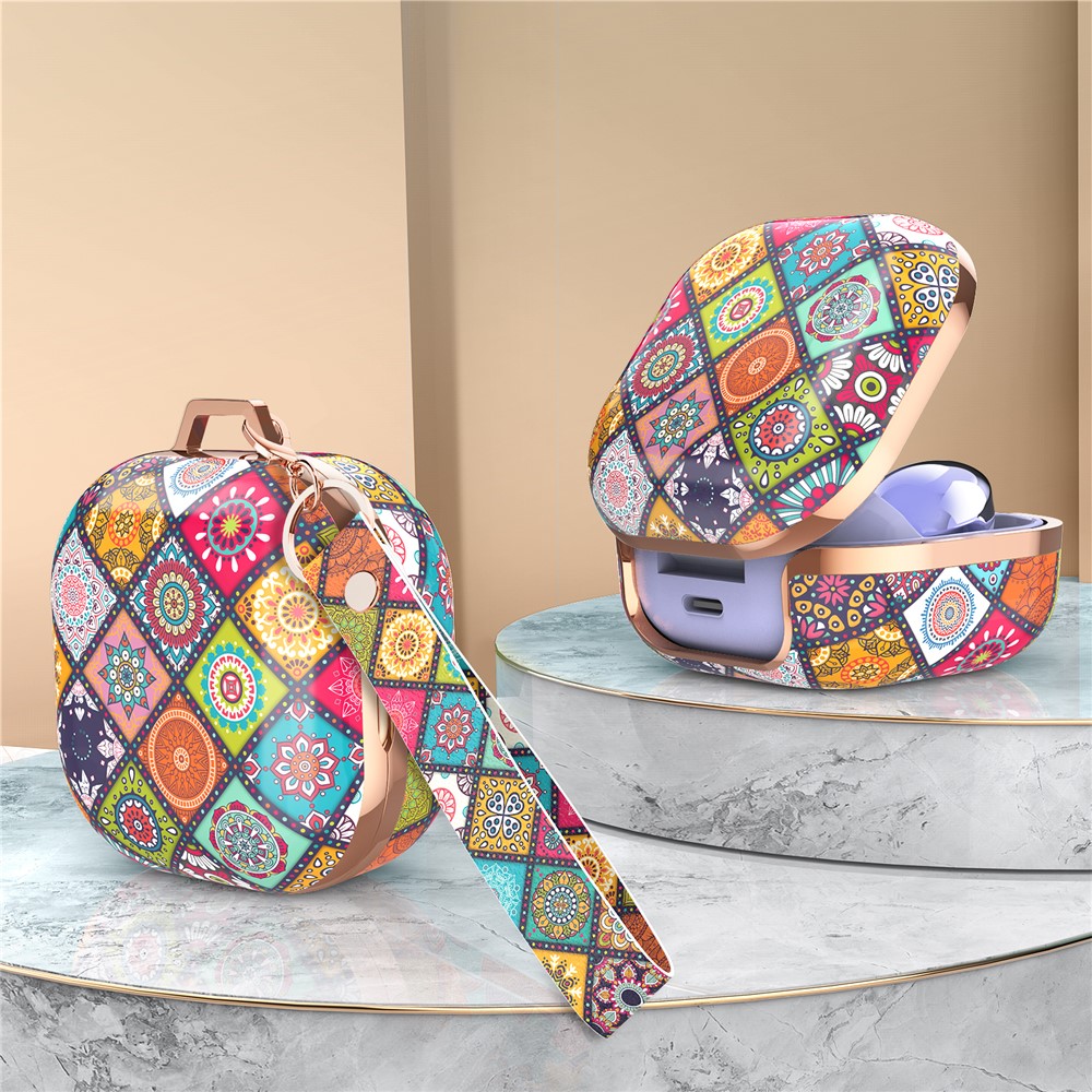 AHASTYLE AHASTYLE Galaxy Buds 2/2 Pro/Pro/Live Skal Pattern Boho - Teknikhallen.se