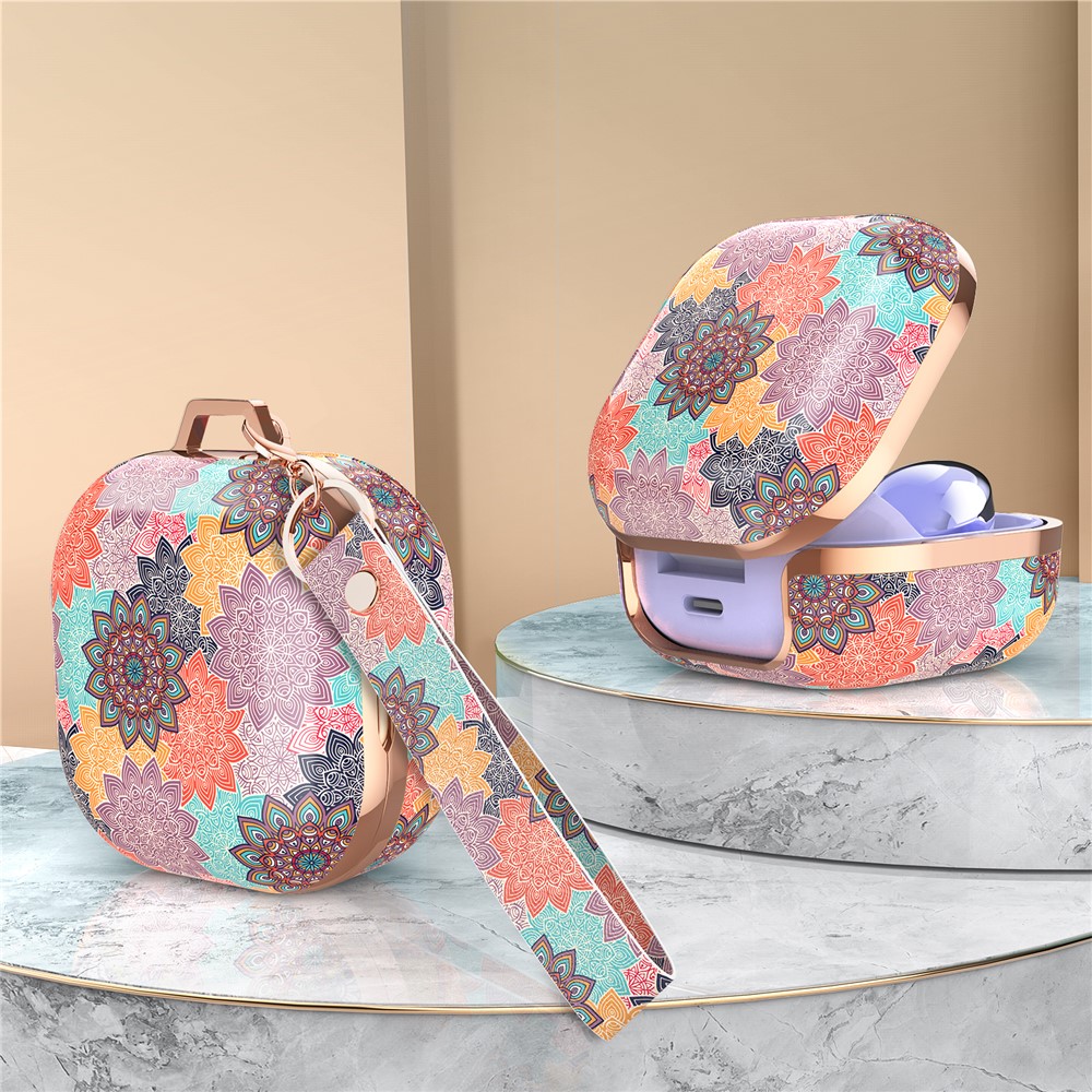 AHASTYLE AHASTYLE Galaxy Buds 2/2 Pro/Pro/Live Skal Pattern Mandala - Teknikhallen.se