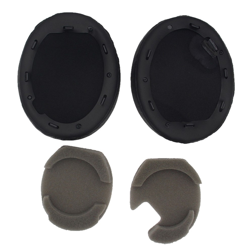  Öronkuddar För Sony WH-1000XM4 Silikon Svart - Teknikhallen.se