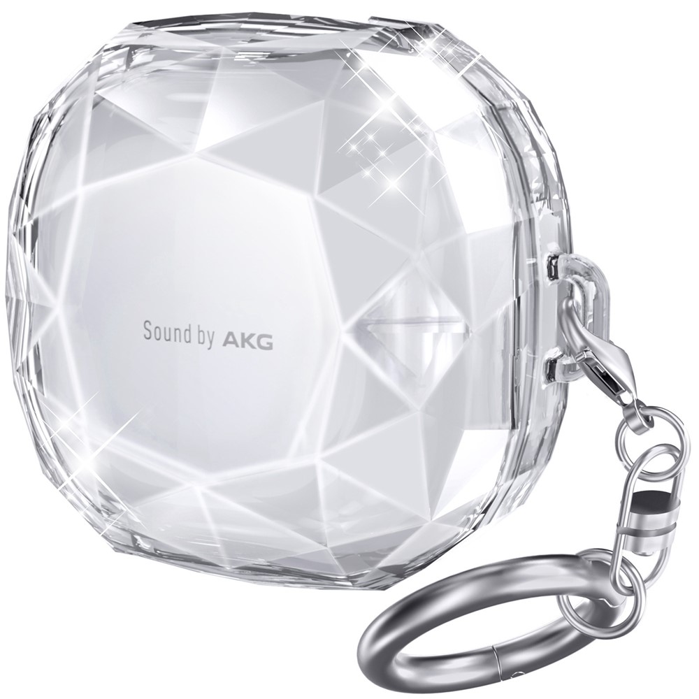 AHASTYLE AHASTYLE Galaxy Buds 2/Pro/Live Skal Diamond Transparent - Teknikhallen.se