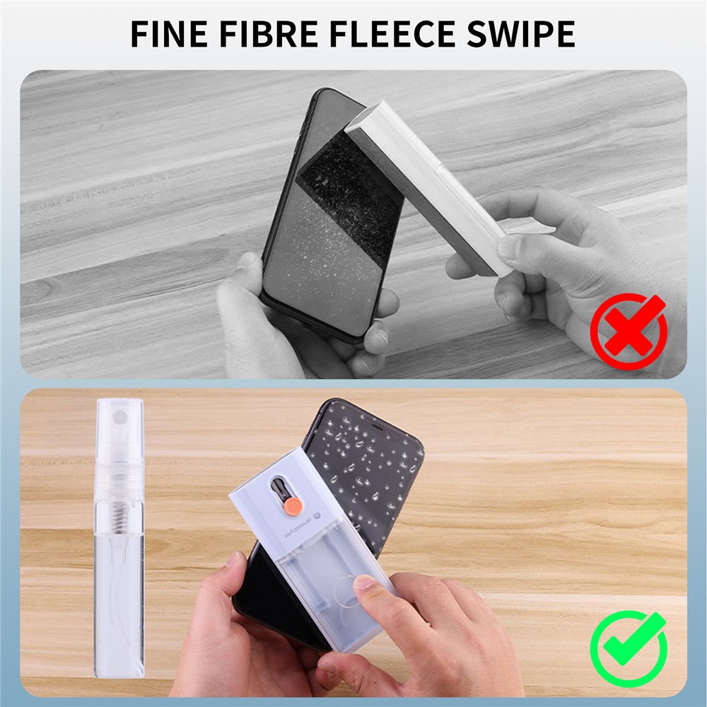 AHASTYLE AHASTYLE 10in1 Rengörinsset För Telefon/Hörlurar/Dator - Teknikhallen.se