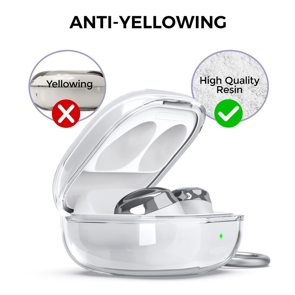 AHASTYLE AHASTYLE Galaxy Buds 2/2 Pro/Pro/Live Skal TPU Svart - Teknikhallen.se