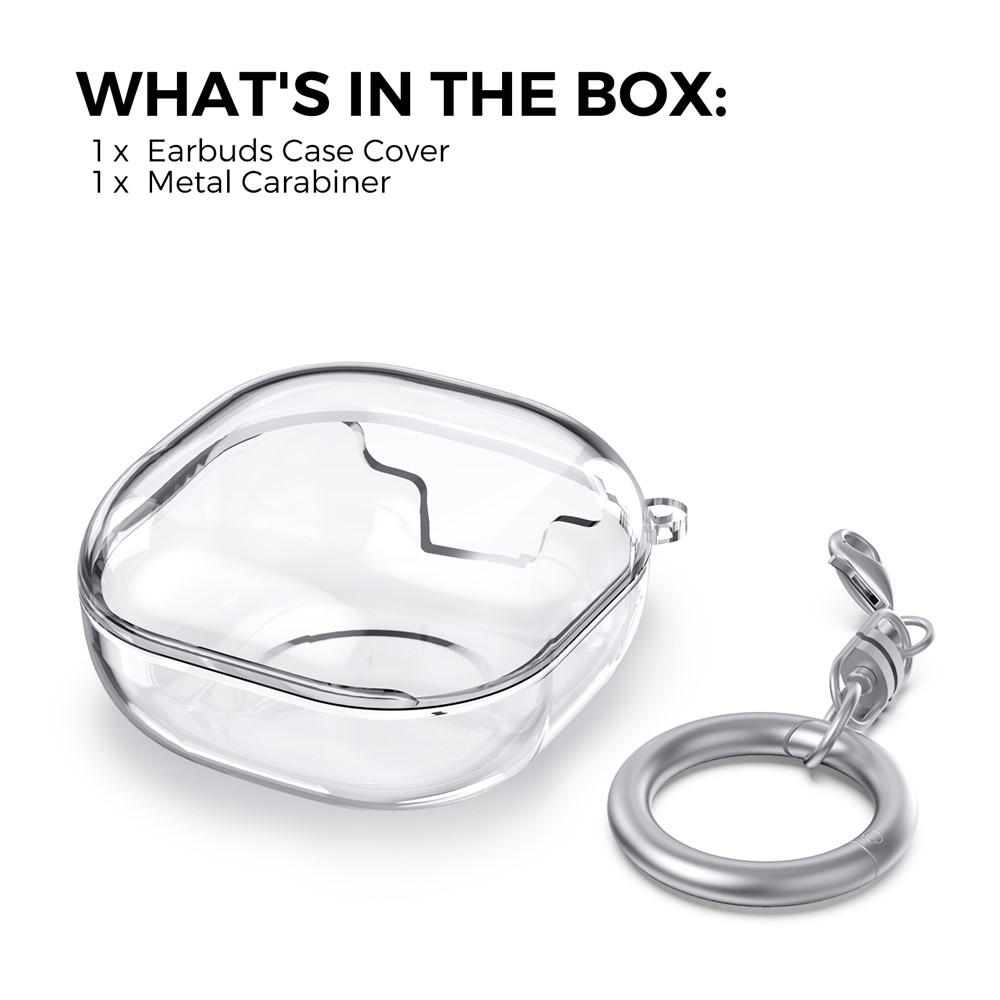 AHASTYLE AHASTYLE Galaxy Buds 2/2 Pro/Pro/Live Skal TPU Svart - Teknikhallen.se