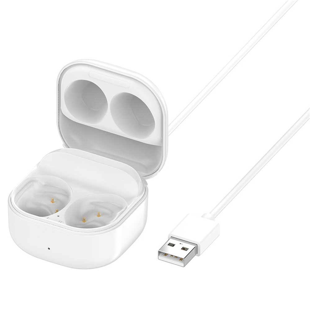  Samsung Galaxy Buds FE Laddningsfodral Vit - Teknikhallen.se