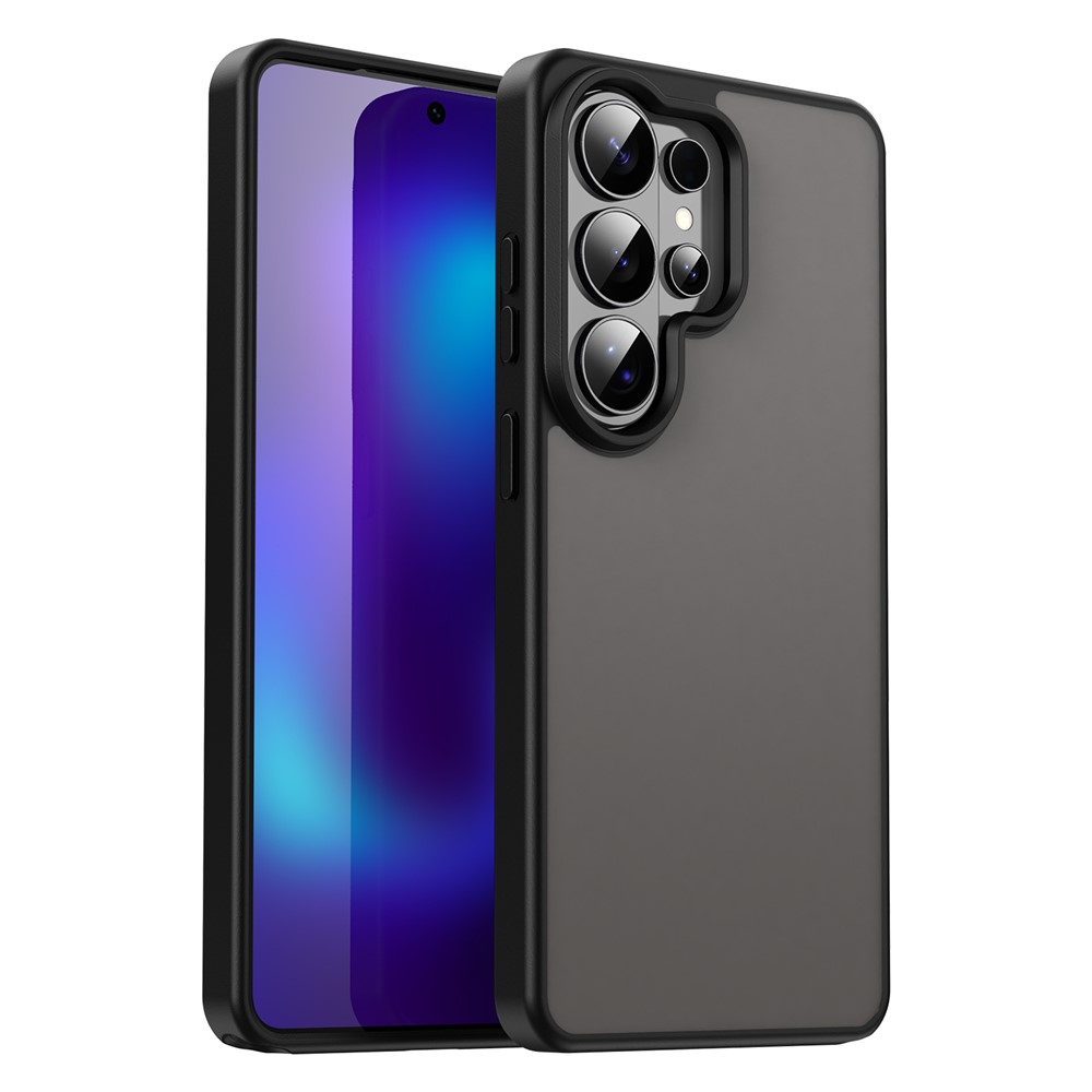  Samsung Galaxy S26 Ultra Skal Skin Touch Matt Svart - Teknikhallen.se