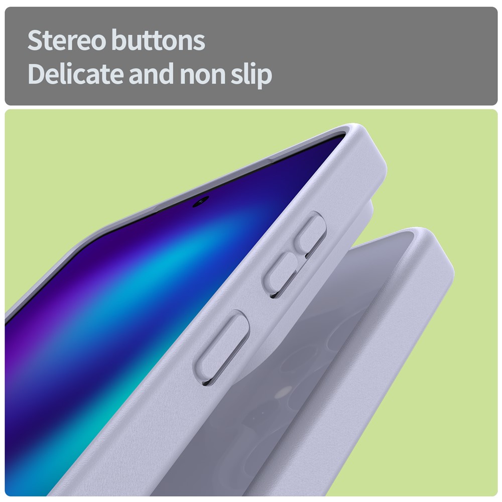  Samsung Galaxy S26 Ultra Skal Skin Touch Matt Lila - Teknikhallen.se