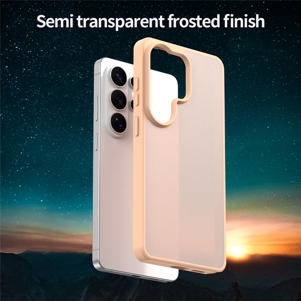  Samsung Galaxy S26 Ultra Skal Skin Touch Matt Rosa - Teknikhallen.se