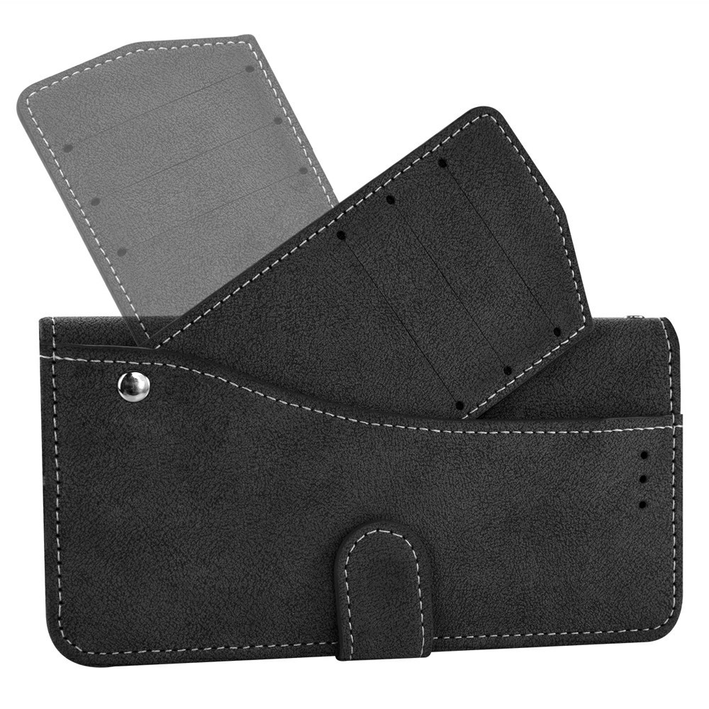  Samsung Galaxy S26 Ultra Fodral Multifunktionellt Läder Svart - Teknikhallen.se