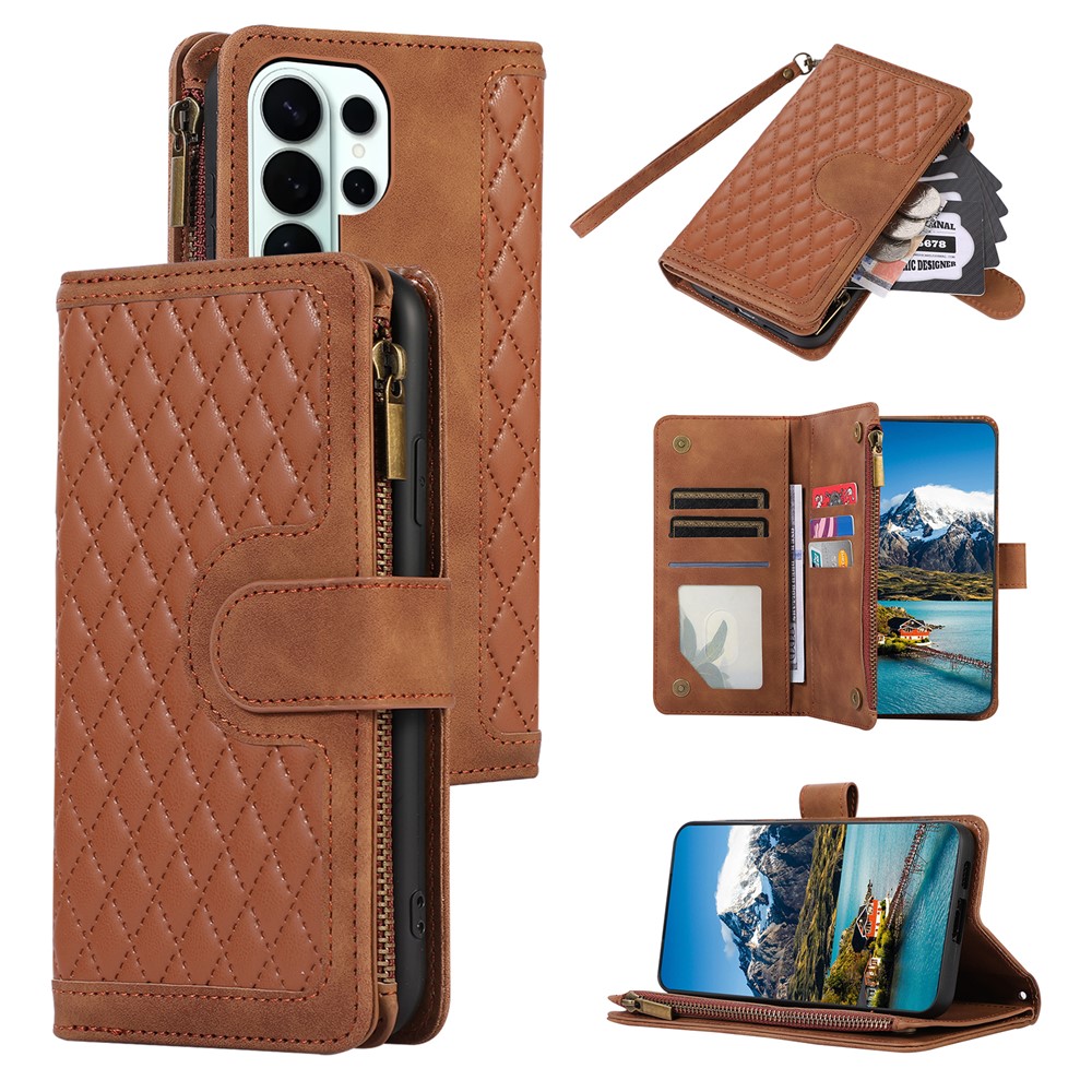  Samsung Galaxy S26 Ultra Fodral Multifunktionellt Rhombus - Teknikhallen.se