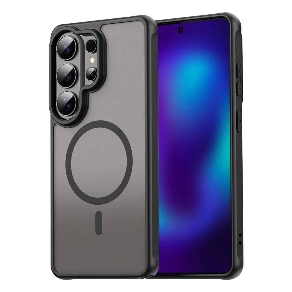  Samsung Galaxy S26 Ultra Skal MagSafe Hybrid Svart - Teknikhallen.se