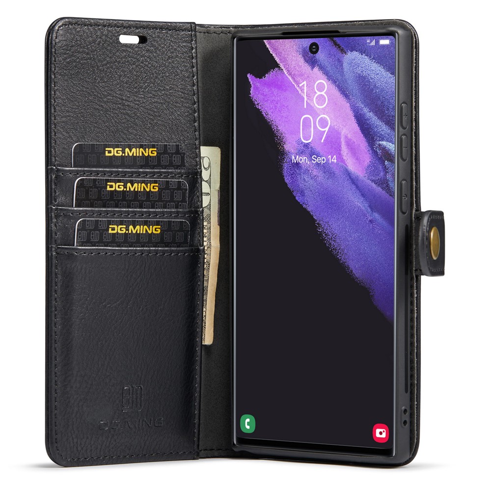 DG.MING DG.MING Galaxy S26 Ultra 2in1 Magnet Fodral / Skal Svart - Teknikhallen.se