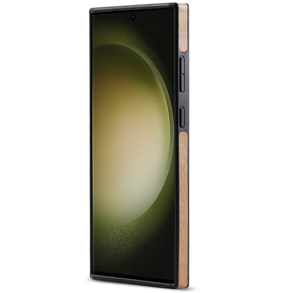 DG.MING DG.MING Samsung Galaxy S26 Ultra Skal Läderbelagt Brun - Teknikhallen.se