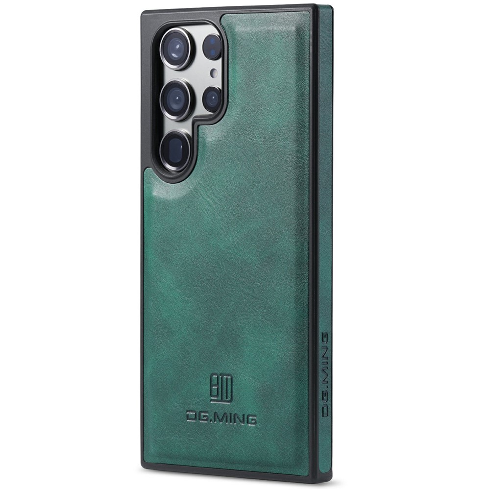 DG.MING DG.MING Samsung Galaxy S26 Ultra Skal Läderbelagt Grön - Teknikhallen.se