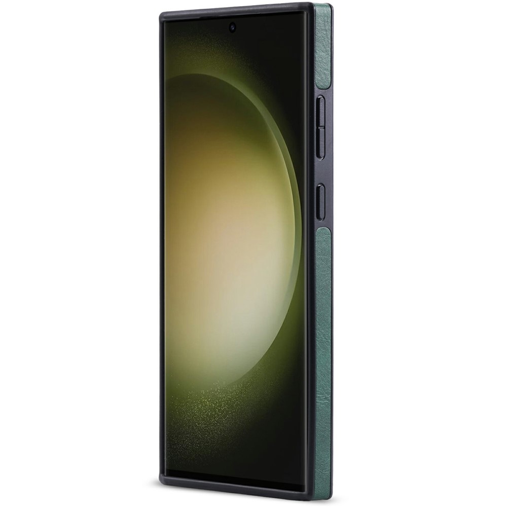 DG.MING DG.MING Samsung Galaxy S26 Ultra Skal Läderbelagt Grön - Teknikhallen.se