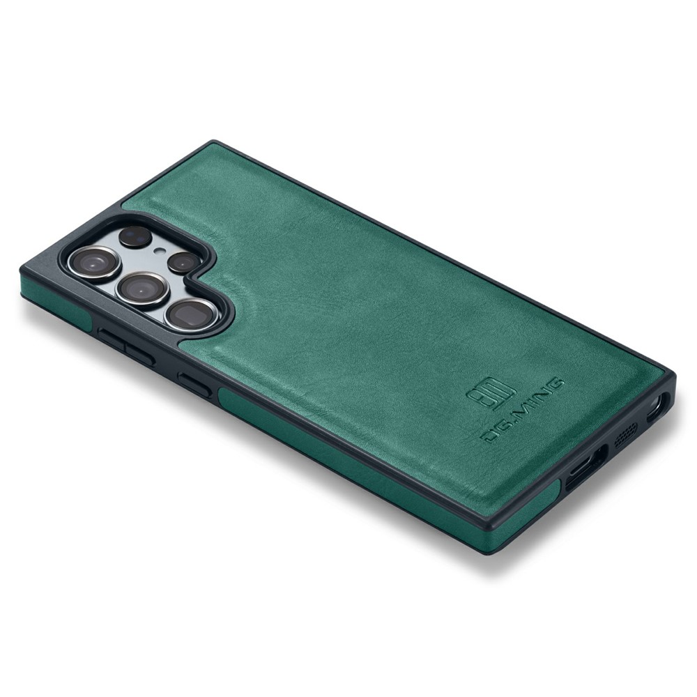 DG.MING DG.MING Samsung Galaxy S26 Ultra Skal Läderbelagt Grön - Teknikhallen.se