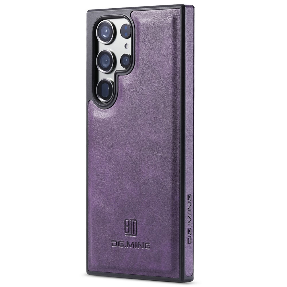 DG.MING DG.MING Samsung Galaxy S26 Ultra Skal Läderbelagt Lila - Teknikhallen.se